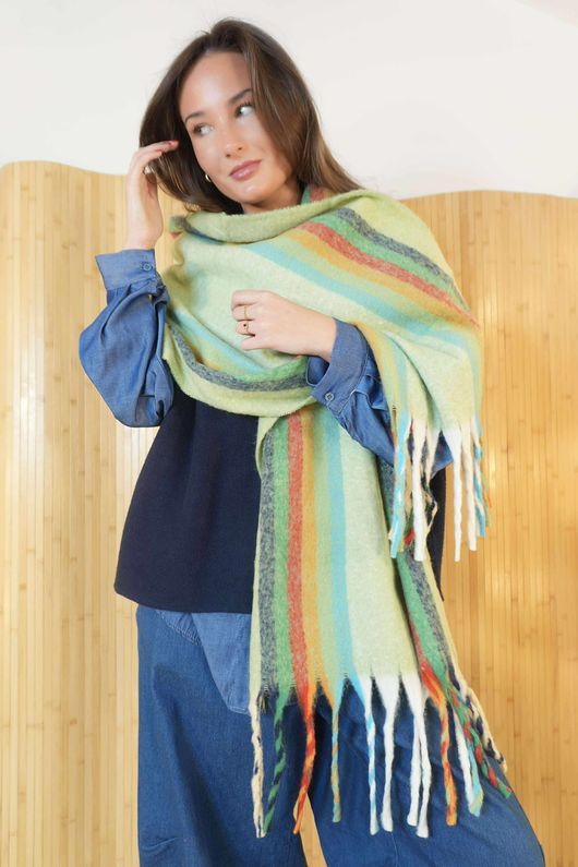 Bertie Scarf Green /5=